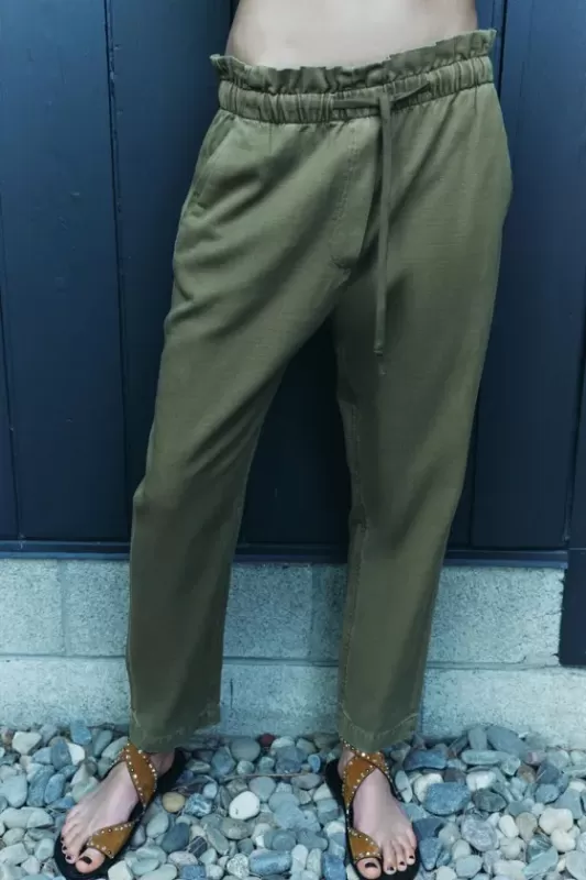 Pajama Style Joggers - ZW COLLECTION