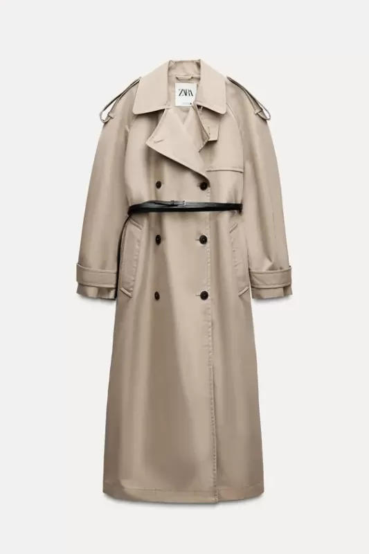 Oversize trench from ZW COLLECTION with belted waistband