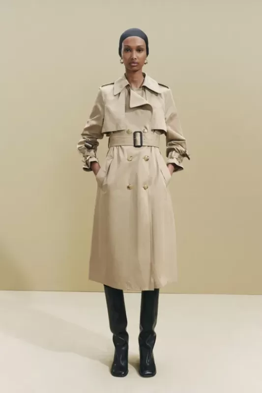 Trench with belt - ZW COLLECTION