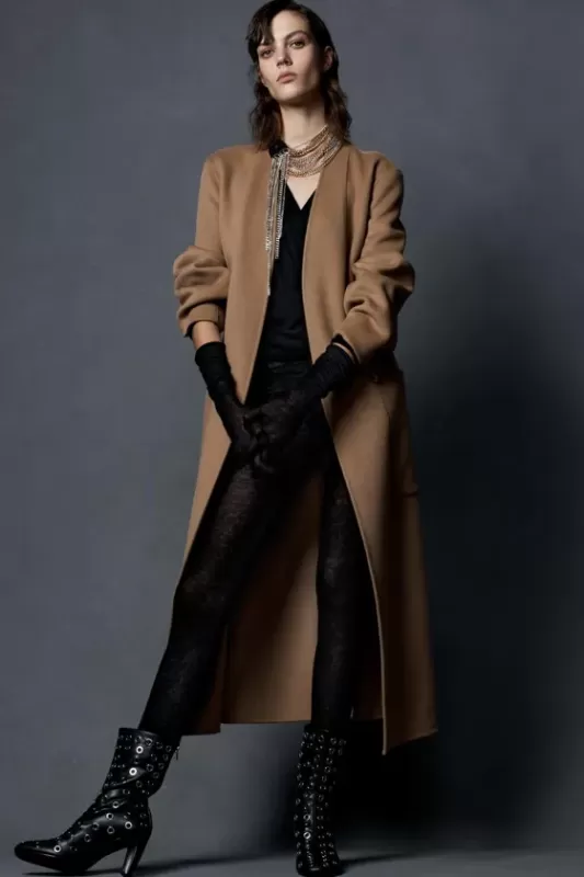 100% wool coat - ZW COLLECTION