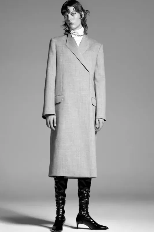 100% wool coat - ZW COLLECTION