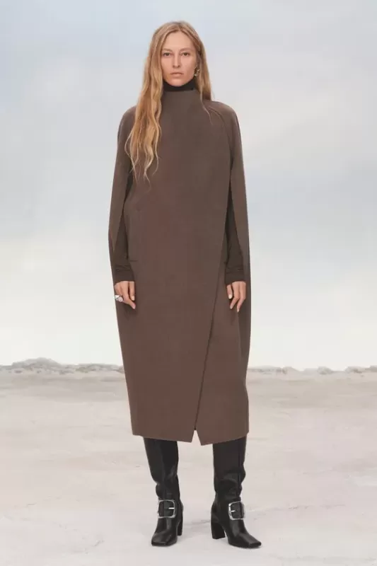 Limited edition double sided cape coat