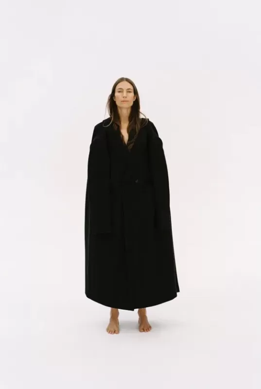 Long herringbone coat - ZW COLLECTION