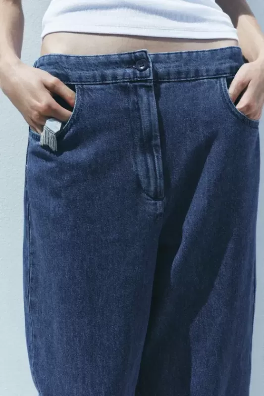 Mid-rise BARREL jeans - ZW COLLECTION