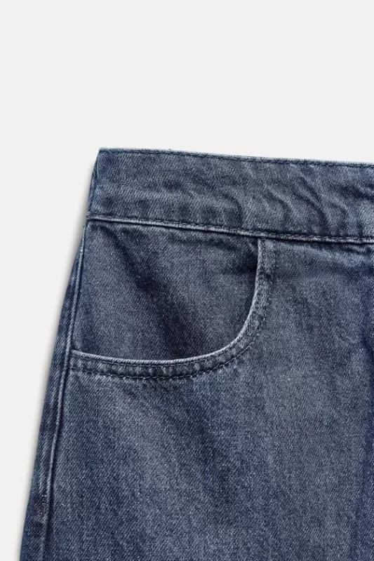 Mid-rise BARREL jeans - ZW COLLECTION