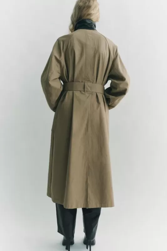 Double-sided trench coat - ZW COLLECTION