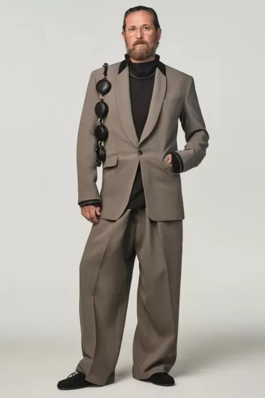 Contrast Suit Pants X STEFANO PILATI