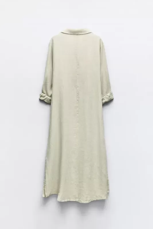 Linen tunic dress