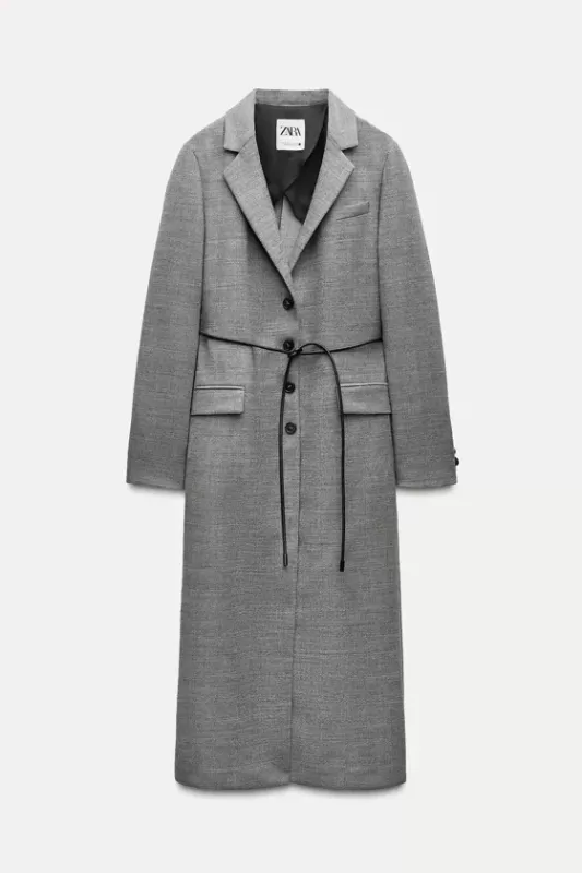 Classic 100% wool blend coat ZW