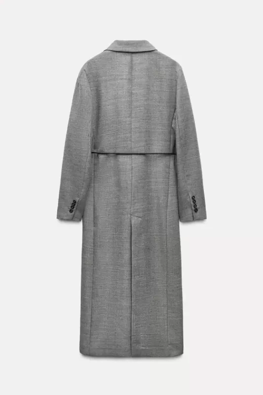 Classic 100% wool blend coat ZW