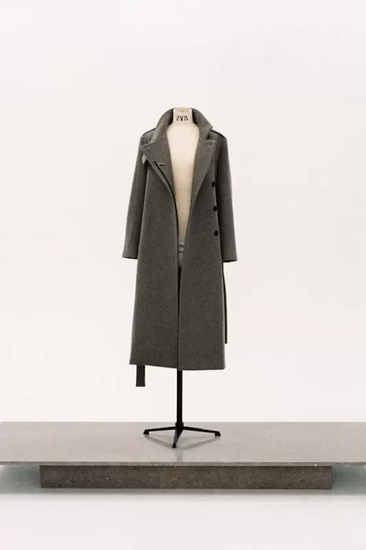 Blended wool coat - ZW COLLECTION