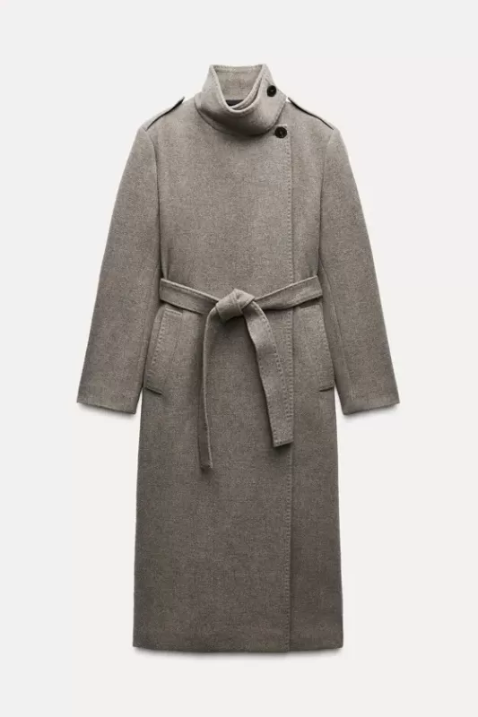 Blended wool coat - ZW COLLECTION