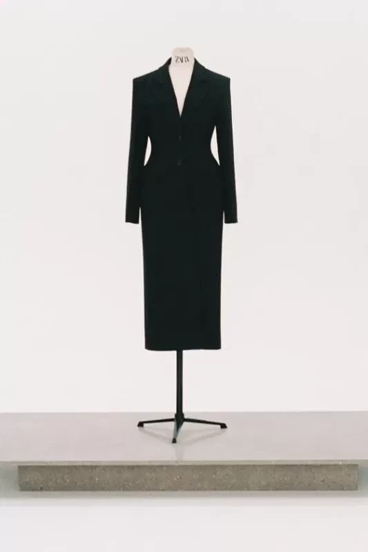 Long fitted coat - ZW COLLECTION