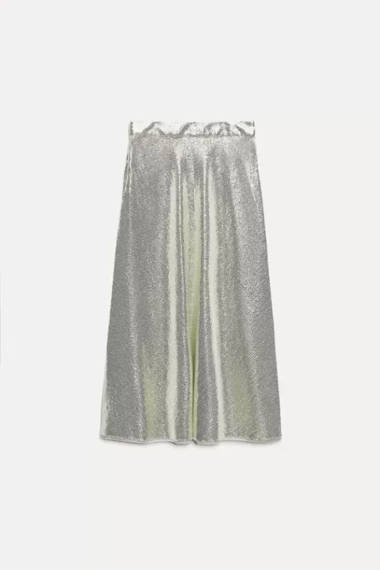 Midi skirt with sequins - ZW COLLECTION