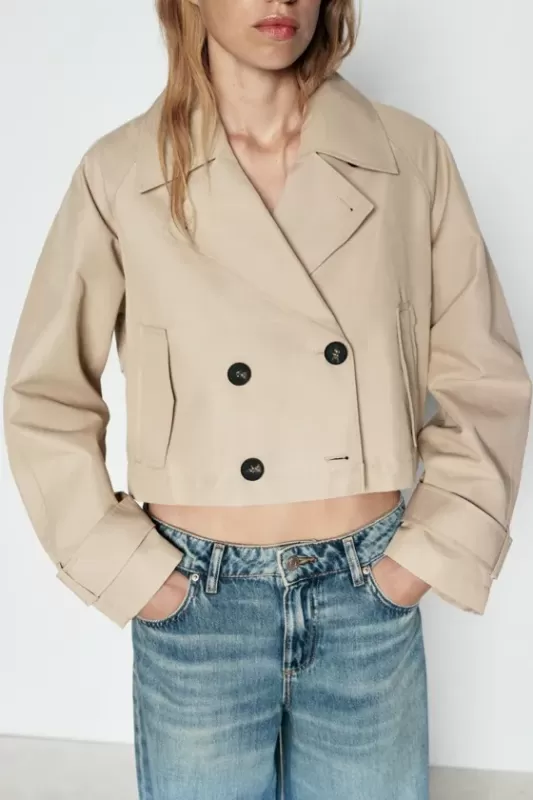 Short Trench Jacket