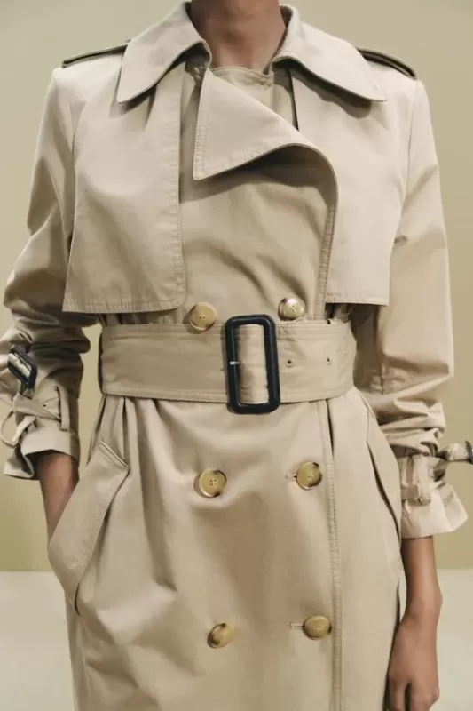 Trench with belt - ZW COLLECTION