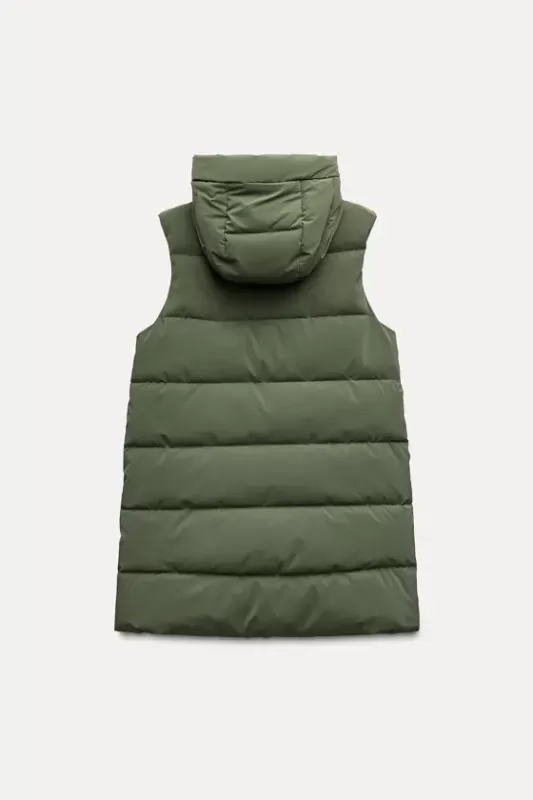 Long Quilted Vest