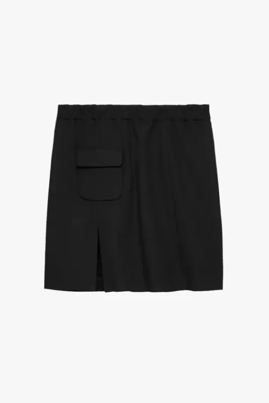 Wool skirt with slit X STEFANO PILATI