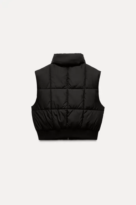 Short Quilted Vest